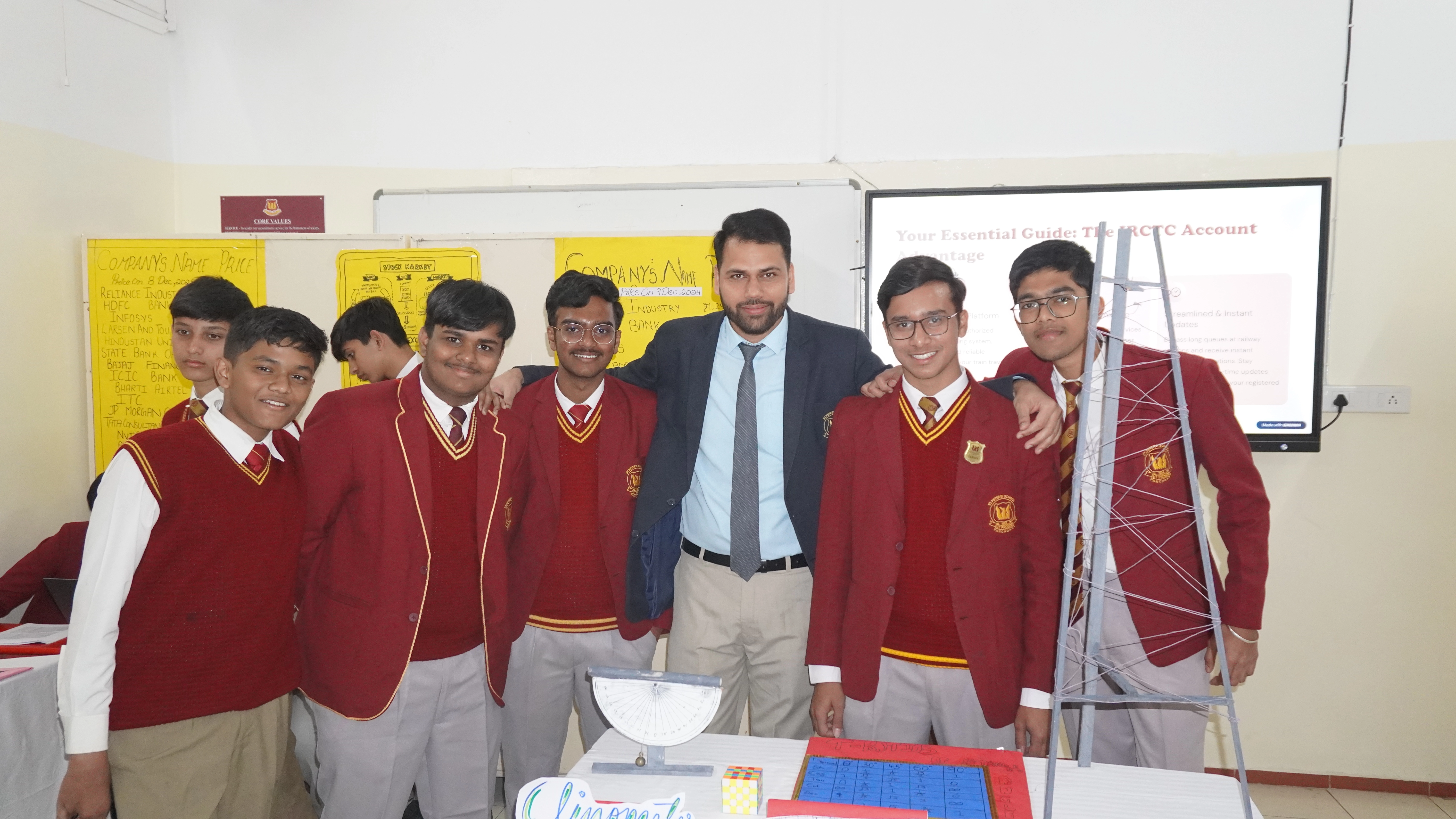 Senior-school hero